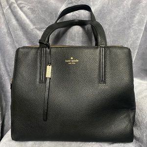 Kate Spade Black Street Brennan Leather Shoulder Bag
